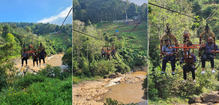Combo Offer Zipcoster + Zipline+ Chair Zipline